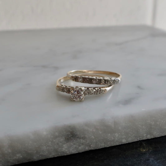 Vintage Classic Wedding  Ring