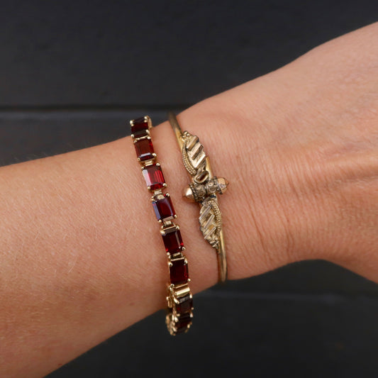 Vintage Garnet Bracelet