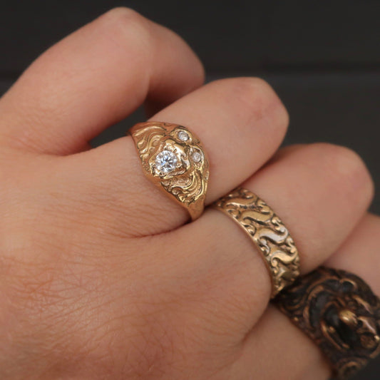Edwardian Tiger Ring