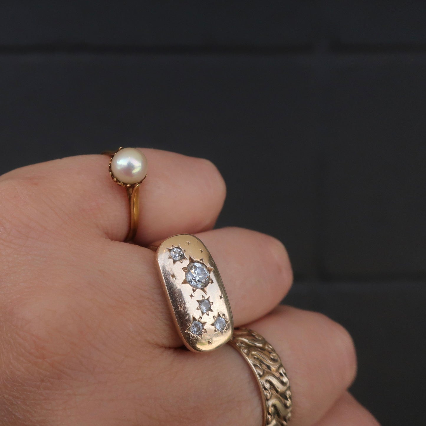 Vintage Pearl Ring