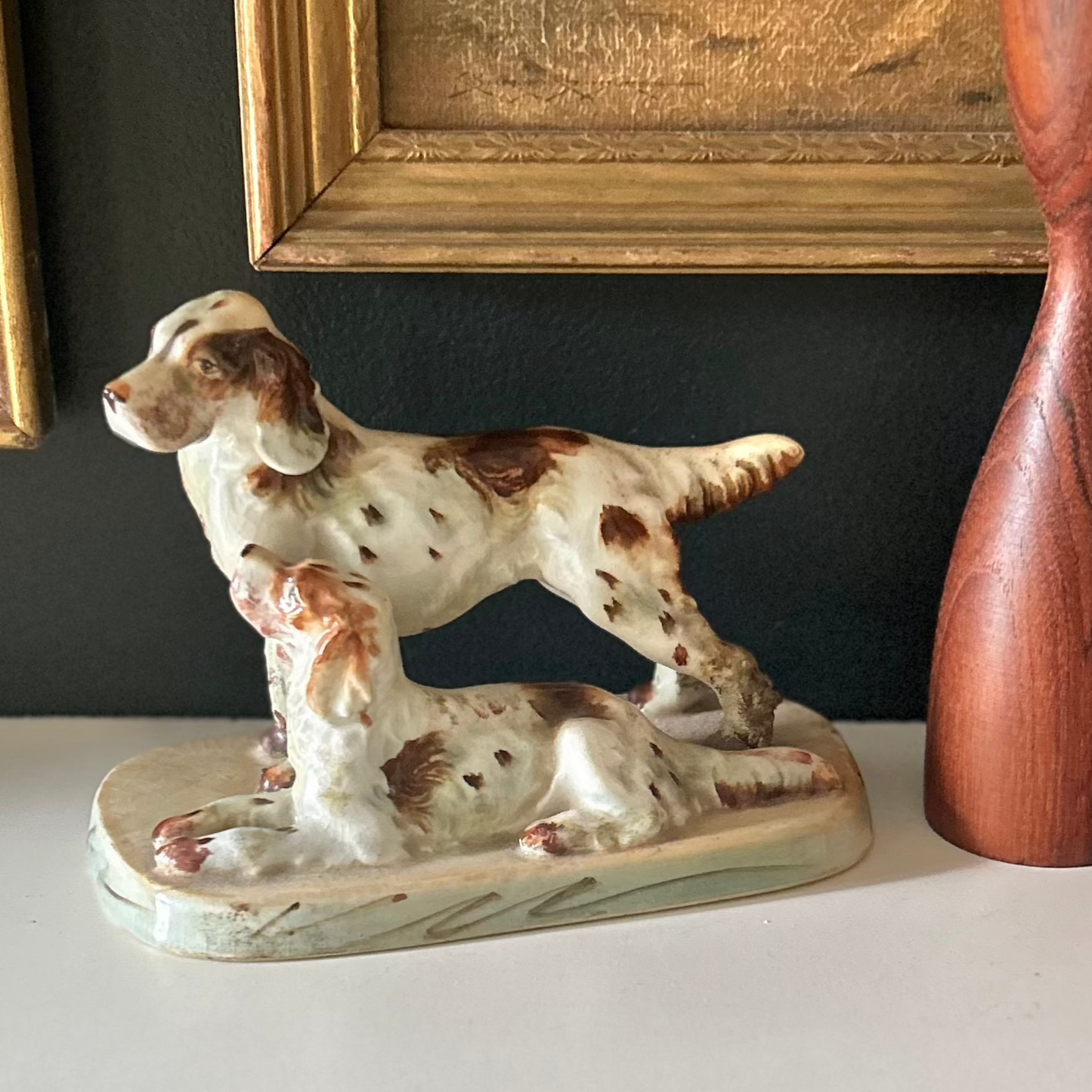 English Setter Dog Figurines