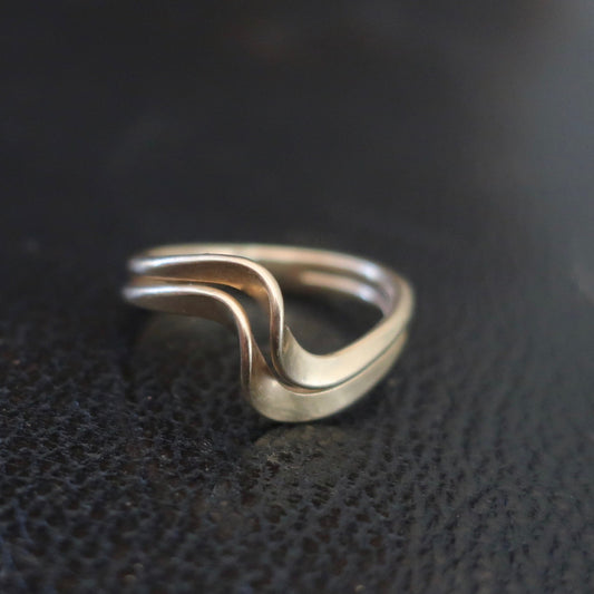 Vintage 14kt Free Form Band