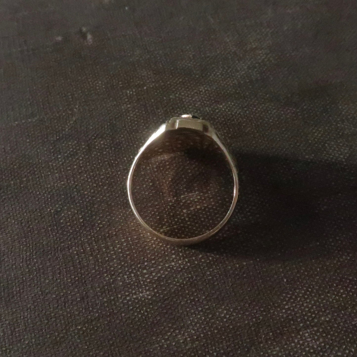 Vintage Class Ring With Tigers