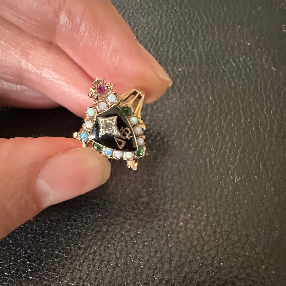 Vintage Fraternity Sweetheart Ring (Delta Phi Kappa)
