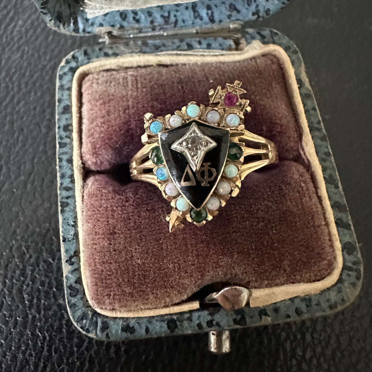 Vintage Fraternity Sweetheart Ring (Delta Phi Kappa)