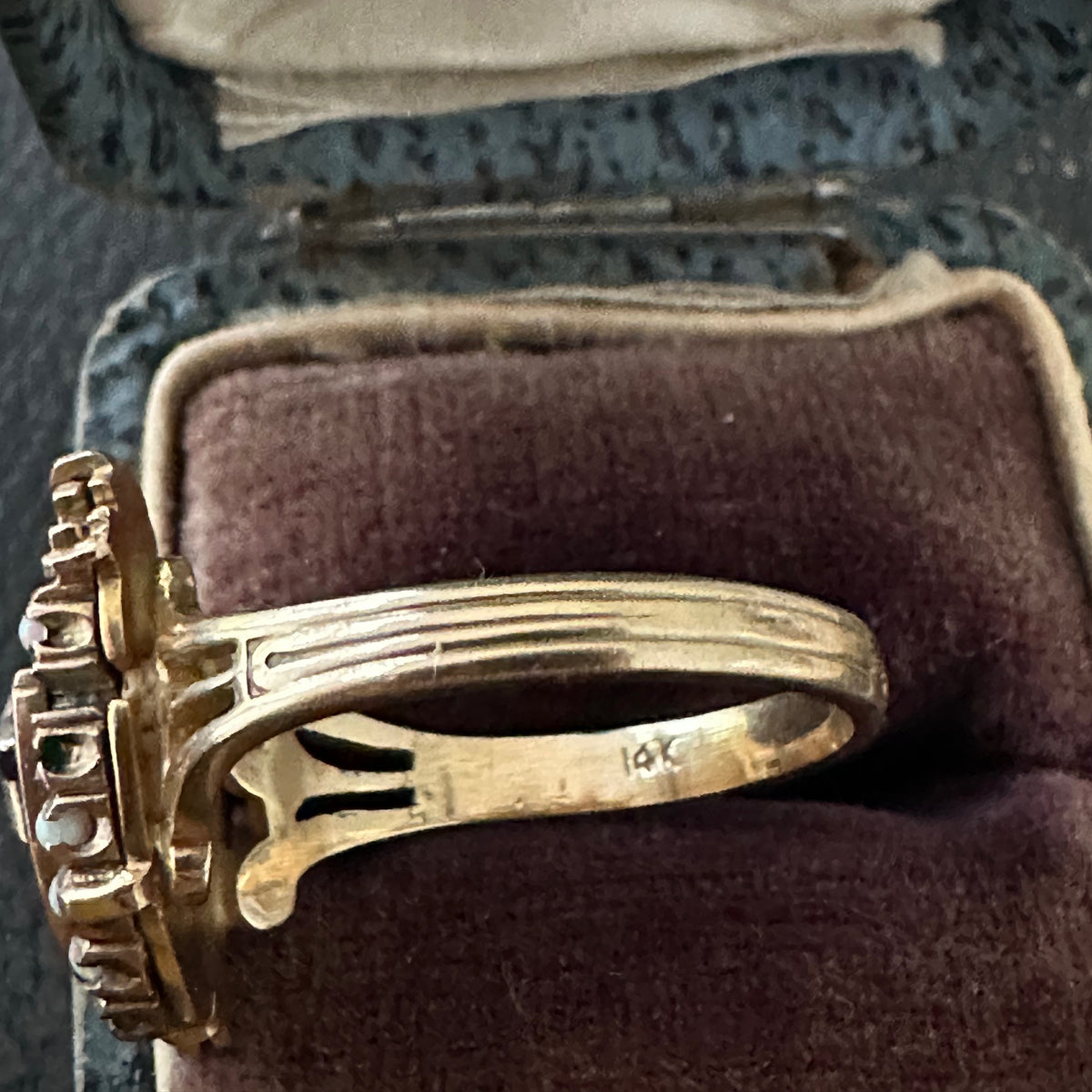 Vintage Fraternity Sweetheart Ring (Delta Phi Kappa)