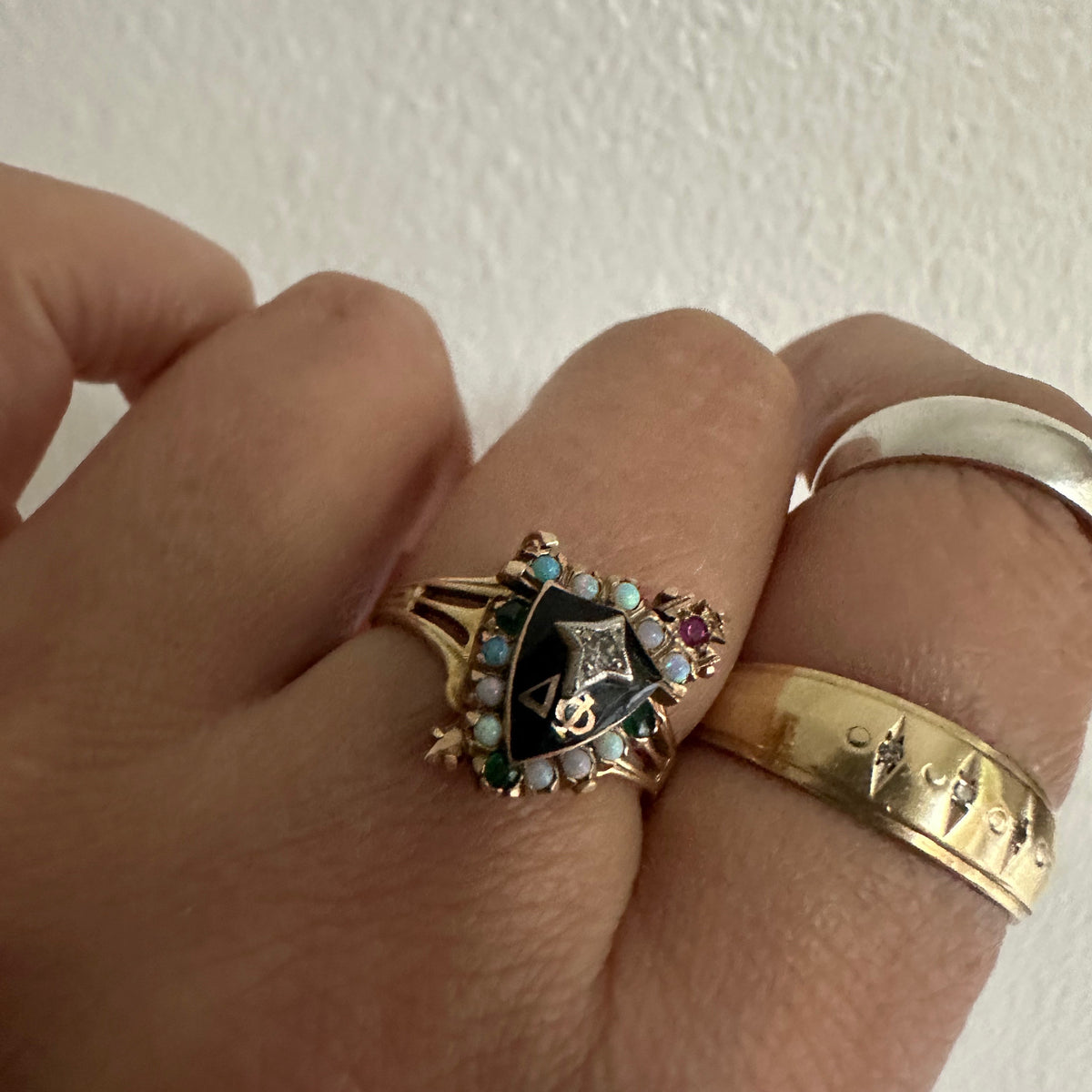 Vintage Fraternity Sweetheart Ring (Delta Phi Kappa)