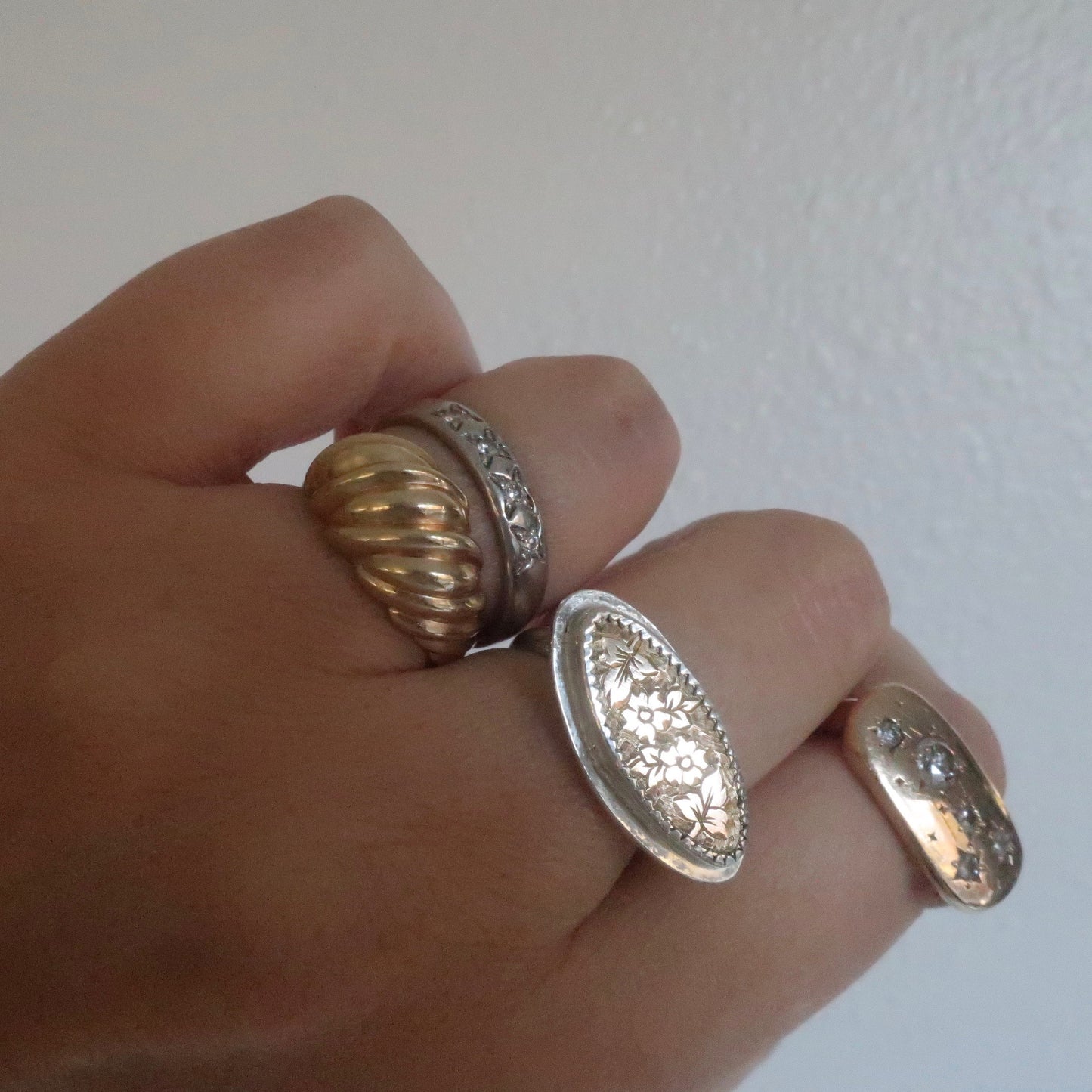 Antique Cufflink Conversion Ring