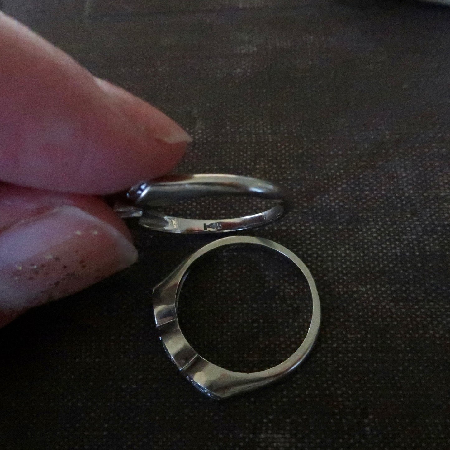 Vintage Diamond Wedding Set
