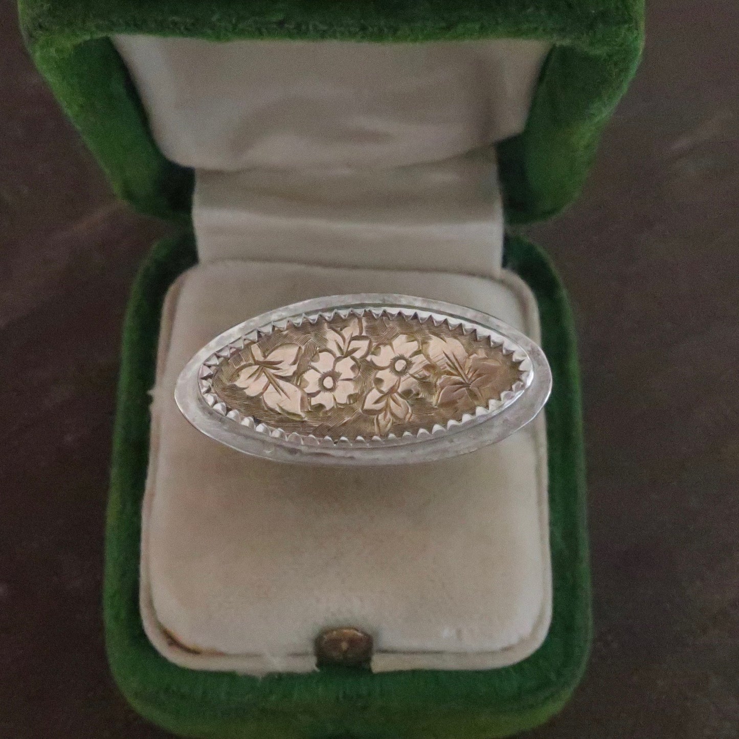 Antique Cufflink Conversion Ring