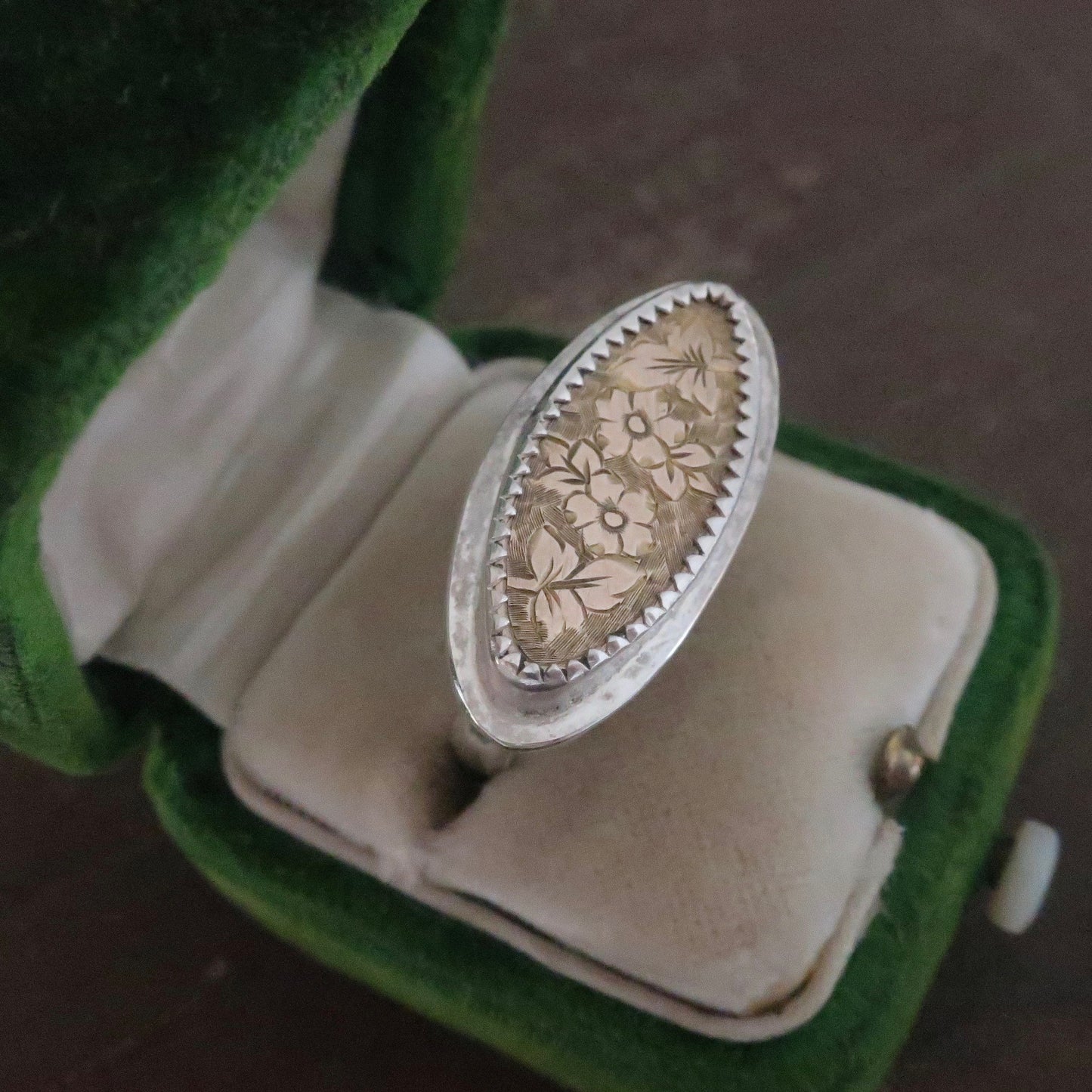 Antique Cufflink Conversion Ring